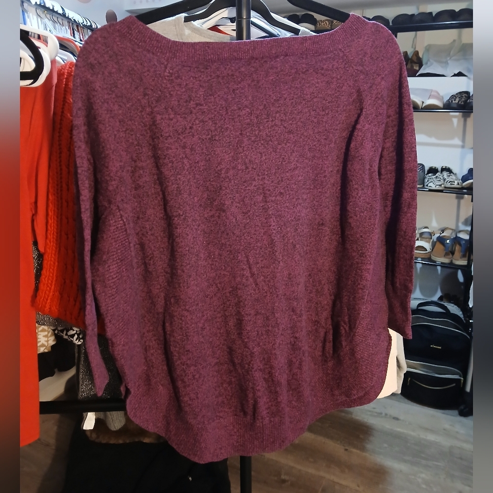 ☀️ 3 For $15 Express Purple Crew Neck Sweater